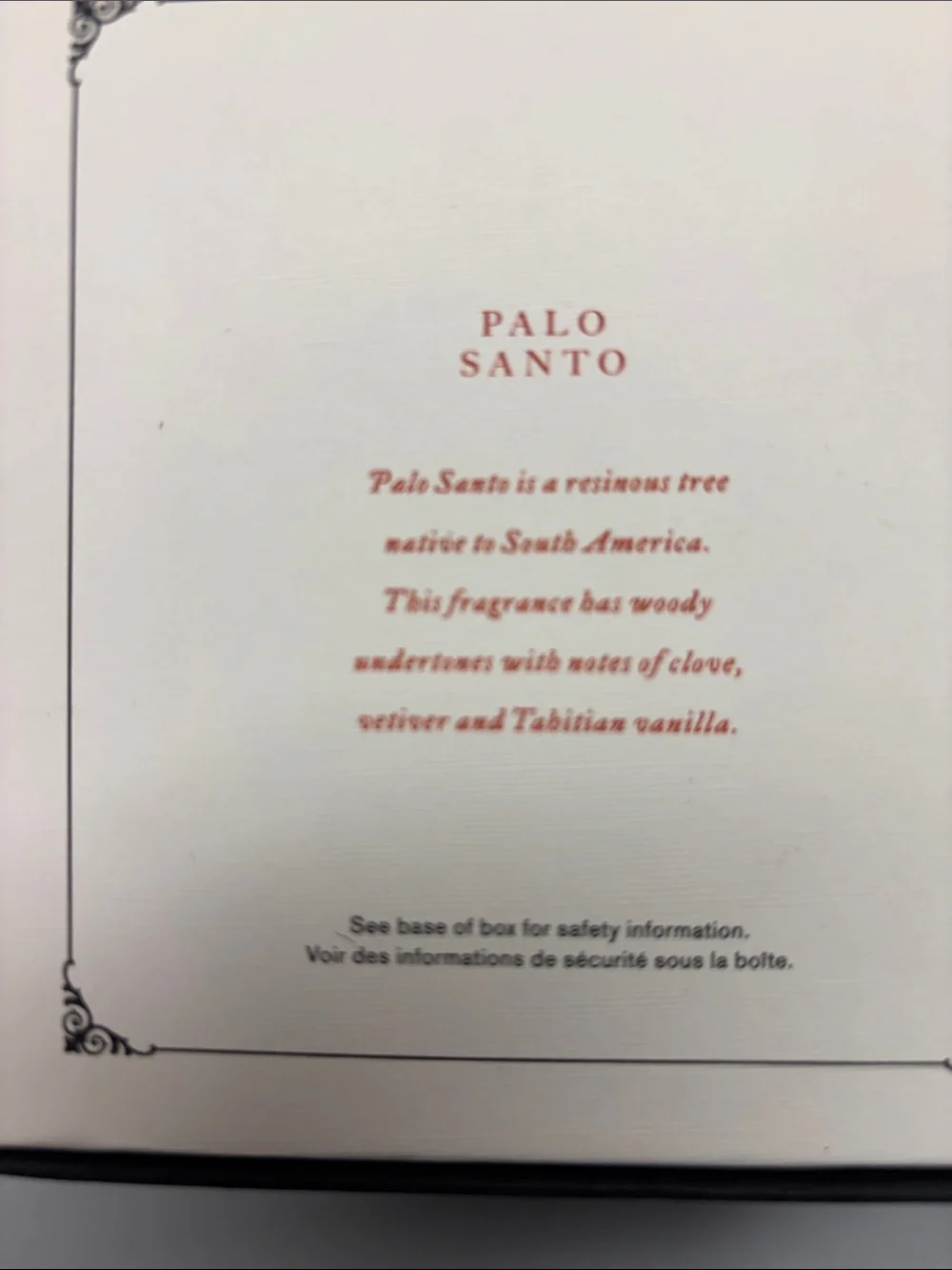 NIB Pottery Barn Palo Santo Candle – Cream in Glass Jar